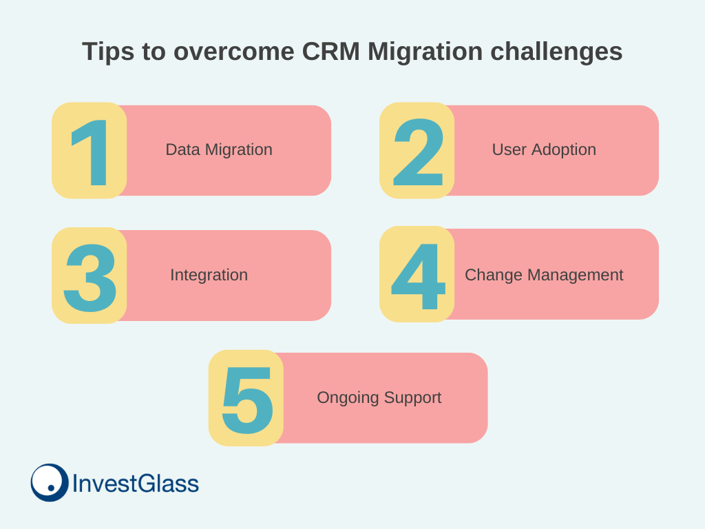 Tips to overcome challenges of a CRM migration